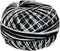 Handy Hands Lizbeth Egyptian Cotton Crochet Thread, Tatting Thread, and Knitting Thread Lace Size 10 (25 Grams 122 Yards) – HH10148, Zebra......