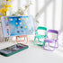 2Pcs Purple Cell Phone Stand, Mini Universal Phone Stand for Desk, Chair Design Phone Holder Stand Compatible with iPhones13 iPhones 13 Pro iPhone...