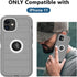 for iPhone 11 Case, with Built in Screen Protector Heavy Duty Drop Protection, Full Body Rugged Shockproof Dust Proof 3- Layer Tough Protective Ph...