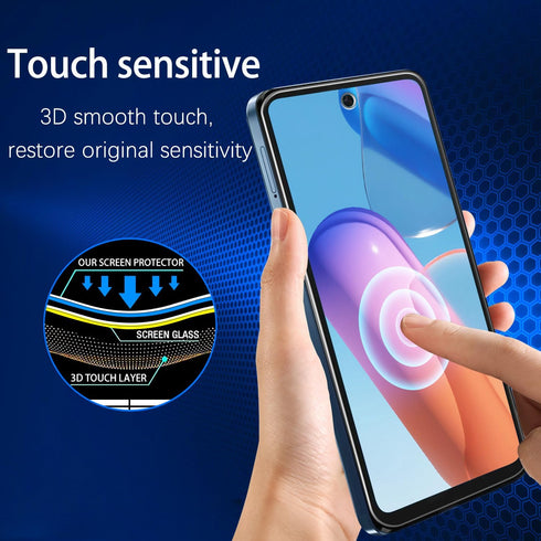 MAYtobe [2-Pack Specially Designed for Motorola Moto G Play (2024) Screen Protector Tempered Glass, No Bubbles, Anti Scratch, Easy to Install...
