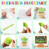 66 Pieces Cactus Classroom Decor When We Learn We Grow Bulletin Board Decorations Set Cactus Cutouts Tissue Paper Pompoms for Kindergarten Element...