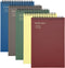 EOOUT 5pcs Top Spiral Steno Pads, 6x9 Top Spiral Notebook, Thick Plastic Hardcover 60 Sheets Note Pads with 7mm College Ruled Paper,5 Colors Writi...