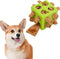 Fossa Dog Enrichment Puzzle Toy, Interactive Snuffle Ball for Dogs Encourage Stimulation Food Foraging Skill, Resistant Rope to Hide Treat for Agg...
