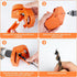 Drill Bit Sharpener, All Bits Mill Drill Machine Blade Sharpening Tool with 4 Grinding Wheels, Multipurpose Drill Bit Grinding Sharpener for High-...