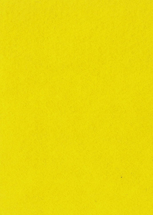 Yellow - Wool Felt Oversized Sheet - 20% Wool Blend - 1 12x18 inch Sheet...