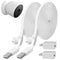 2pack 20ft/6m Power Charging Cable Compatible with Google Nest Cam (Battery)-2nd Generation, Weatherproof Magnetic Connection Port Charging Cable ...