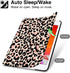 Hi Space for iPad 9th 8th 7th Generation Case for iPad 10.2 Case with Pencil Holder 2021 2020 2019, Leopard Print Cheetah Protective Shockproof Co...