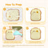 Toast Bread Pillow Funny Sliced Bread Plush Toy Pillows, Funny Food Plushie Stuffed Toy, Cute & Soft Bread Shape Stuffed Decor Toy, Birthday Toy f...