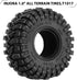 INJORA 1.0 Tires-58 * 24mm All Terrain Super King Trekker Soft Sticky Tires for TRX4M 1/18 1/24 RC Crawler SCX24 AX24,T1017...