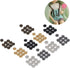 100PCS 5mm Mini Snap Buttons for Doll Clothes Assorted Metal Snap Fasteners Buttons Round Button Buckle Small Press Buttons Miniature Snap Buttons...