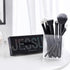 Jessup Makeup Brush Set 10pcs Black Make up Brushes Set Professional with Natural Synthetic Hair for Foundation Blending Blush Concealer Eyeshadow...