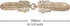 bezelry 3 Pairs Large Feather Cape or Cloak Clasp Fasteners. 108mm Fastened. Sew On Hooks and Eyes Cardigan Clip...