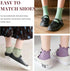 Yahenda 10 Pair Women Ruffle Socks Aesthetic Frilly Ankle Socks Cuff Socks Knit Lace Ruffle Cute Socks for Women Girls...