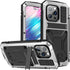 iPhone 14 5G Metal Case with Kickstand Built-in Screen Protector Camera Cover Sturdy Military Armor Durable Full Body Heavy Duty Shockproof Drop T...
