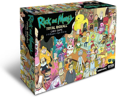 Rick and Morty Total Rickall Cooperative Card Game...