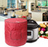 Air Fryer Cover Also for 6 Quart Instant Pot and Electric Pressure Cooker with Pocket,Electric Appliance Dust-Proof Cover?Red?...
