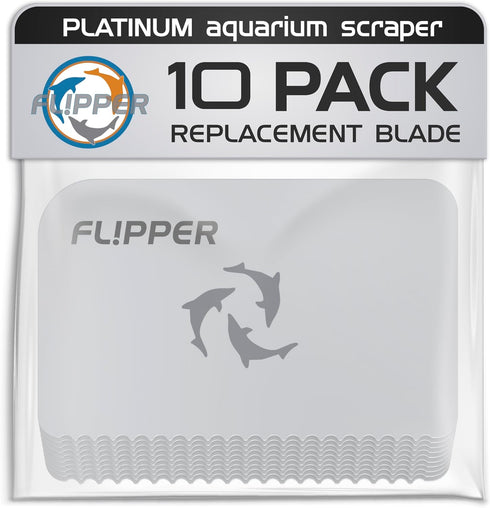 FL!PPER Flipper Platinum Aquarium Scraper Replacement Blades for Fish Tank Cleaning Kits– Replacement Blades for Glass Tanks & Acrylic Tanks – Aqu...