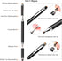 Penyeah Stylus Pen, 4 in 1 Disc Stylus Pens for Touch Screens, High Precision and Sensitivity Universal Capacitive Stylus, Stylist for Tablets,iPh...