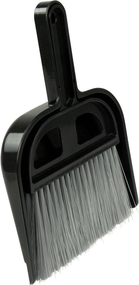 Detailer's Choice 4B3208 Broom and Dust Pan , Black...