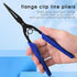 Optical Fiber Pliers Flange Fiber Optic Flange Clamp Efficient Fiber Connector Insertion and Removal Tool Fiber Flange Long Nose Pliers for SC and...