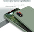 OTOFLY iPhone XR Case, Soft Silicone Full-Body Protective Bumper, Compatible with Apple iPhone XR 6.1 inch, Calke Green......