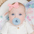 Ryan & Rose Cutie PAT Pacifier Teether (Stage 1, Blue)...