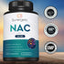 Premium NAC Supplement N-acetyl Cysteine – 750mg Per Capsule – Supports Liver, Detox Immune, Cellular & Respiratory Health – 90 N acetyl Cysteine ...