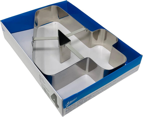 Ateco Extra Large Number 4 Cake Cutter...