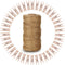 328 Feet Natural Jute Twine with 100 Pcs Mini Natural Wooden Clothespins Photo Pegs Craft Pictures Clips...