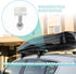 X AUTOHAUX 4pcs Universal Roof Rack T Shaped Bolt Rooftop Cargo Carrier Rack Bolt T Shaped Slots T Shaped Track Bolts W/Nuts Washers Bike Rack Cro...