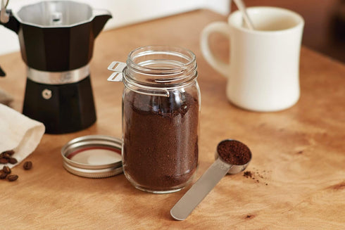 Jarware 82655 Stainless Steel Regular-Mouth Coffee Scoop, Metallic, 1 Tablespoon, Stainless Steel...