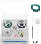 INDIVSHOW The Design Bracelet Bead Board with Clear Cover for Jewelry Bracelet Making Supplies...