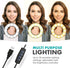Movo VGC-1 Flexible Selfie Ring Light, 3 Lighting Modes, 10 Brightness Settings, Adjustable Neck, USB Connection - Perfect for Live-Streaming, Mak...