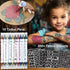Temporary Tattoo Markers for Skin, 10 Body Markers + 200pcs Tattoo Stencils for Kids Teens and Adults, Dual-End Tattoo Pens Make Bold and Fine Lin...