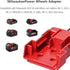 2-Pack Power Wheels Adapter for Milwaukee, M18 Power Wheels Battery Conversion Kit 12AWG Wire with Fuse Holder and 6PCS 30Amp Fuses for 18V Batter...