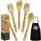 Sea Turtle Gifts for Women, Kitchen Decor Cooking Utensils Set include Unique Bamboo Cooking Spoons Apron, Personalized Christmas Mother's Day Hou...