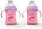 Avima Baby 10 oz Spill Proof Baby Sippy Cup w/Interchangeable Soft Spout Nipple - Trainer Sippy Cup with Handles - BPA Free & Dishwasher Safe Kids...
