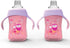 Avima Baby 10 oz Spill Proof Baby Sippy Cup w/Interchangeable Soft Spout Nipple - Trainer Sippy Cup with Handles - BPA Free & Dishwasher Safe Kids...