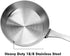 Macevia Mini Sauce Pan,18/8 Stainless Steel Butter Warmer Mini Pan Cooking Sauce Cup with Handle For All Stoves Multipurpose Use for Home Kitchen ...
