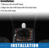 5 Speed Manual Transmission Shift Knob Gear Shifter for Opel Vectra B Plastic Black Silver Tone...