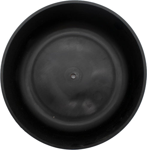 The HC Companies 6 Inch Round Capri Succulent Pot - Decorative Indoor Plastic Planter with Drainage, Faux Concrete...