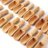 30PCS Mini wooden spoon Set For Mini bath salt, candy , washing powder Baby Spoon?3 inches long?by sansheng...