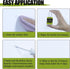 Multi Surface Touch Up Paint, Interior and Exterior House Paint Pen with brush, Scratch Repair for Wall, Furniture, Door, Cabinet(Gloss White) 1.5...
