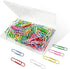 200 Paper Clips 2in Colored Paper Clips Large Paper Clips Reusable Paper Clips for School Office Folders Bookmarks DIY Albums Etc...