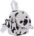 JUMISEE Cute Cow Print Canvas Crossbody Purse Small Cell Phone Bag Shoulder Handbag for Men Women Kids...