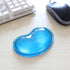 Silicone Mouse Wrist Rest Heart-Shaped Mouse Pad Cool Hand Cushion Relieve Pain Wrist Support for Computer, Laptop (Blue)...