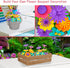 Flower Garden Building Toys, Girl Toys Build a Garden, 144 PCS Flower Pretend Gardening Gift for Kids, Floral Arrangement Playset for Age 3 4 5 6 ...