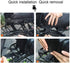 Bike Pannier Bag - Durable & Waterproof Nylon with Reflector Handbag | Shoulder Strap Rack Rear Trunk Tote Bag | Zipper Pockets & Bottle Case...