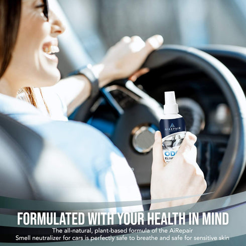 Car Odor Eliminator Spray-Professional Deodorizer, Air Freshener and Purifier-for Smoke, Cigarettes, Cigar, Grease Smells-Plant Based, Natural, Ne...