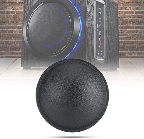 Heyiarbeit 4Pcs 115mm/4.53" Speaker Dust Cap Dome Speaker Dust Paper Cap for Subwoofer Decoration Accessory...